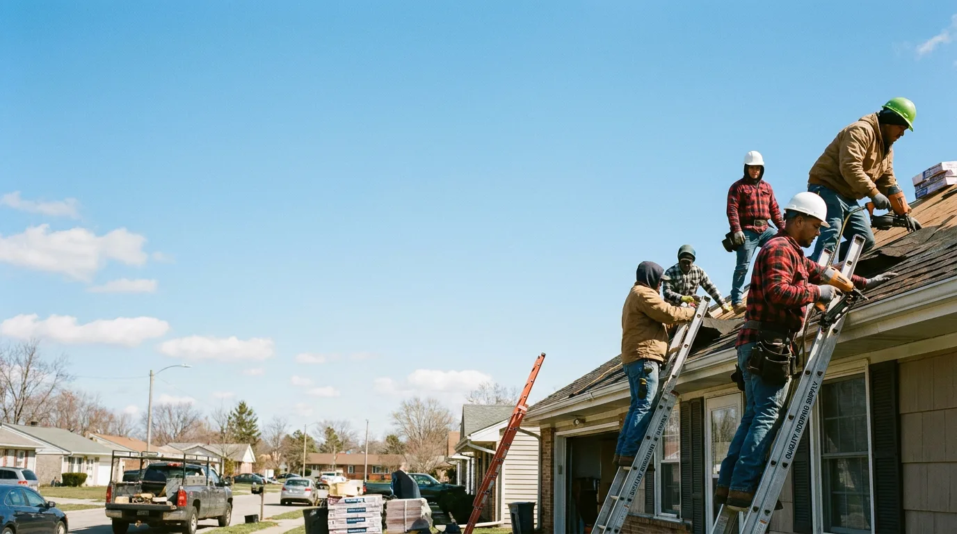 Roofing in Griffin, IN near me